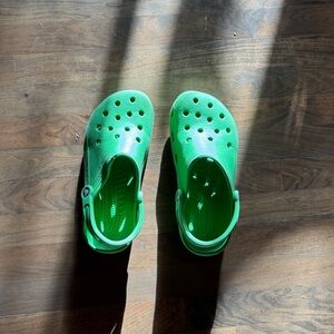 CROCS Bright Green Sandals